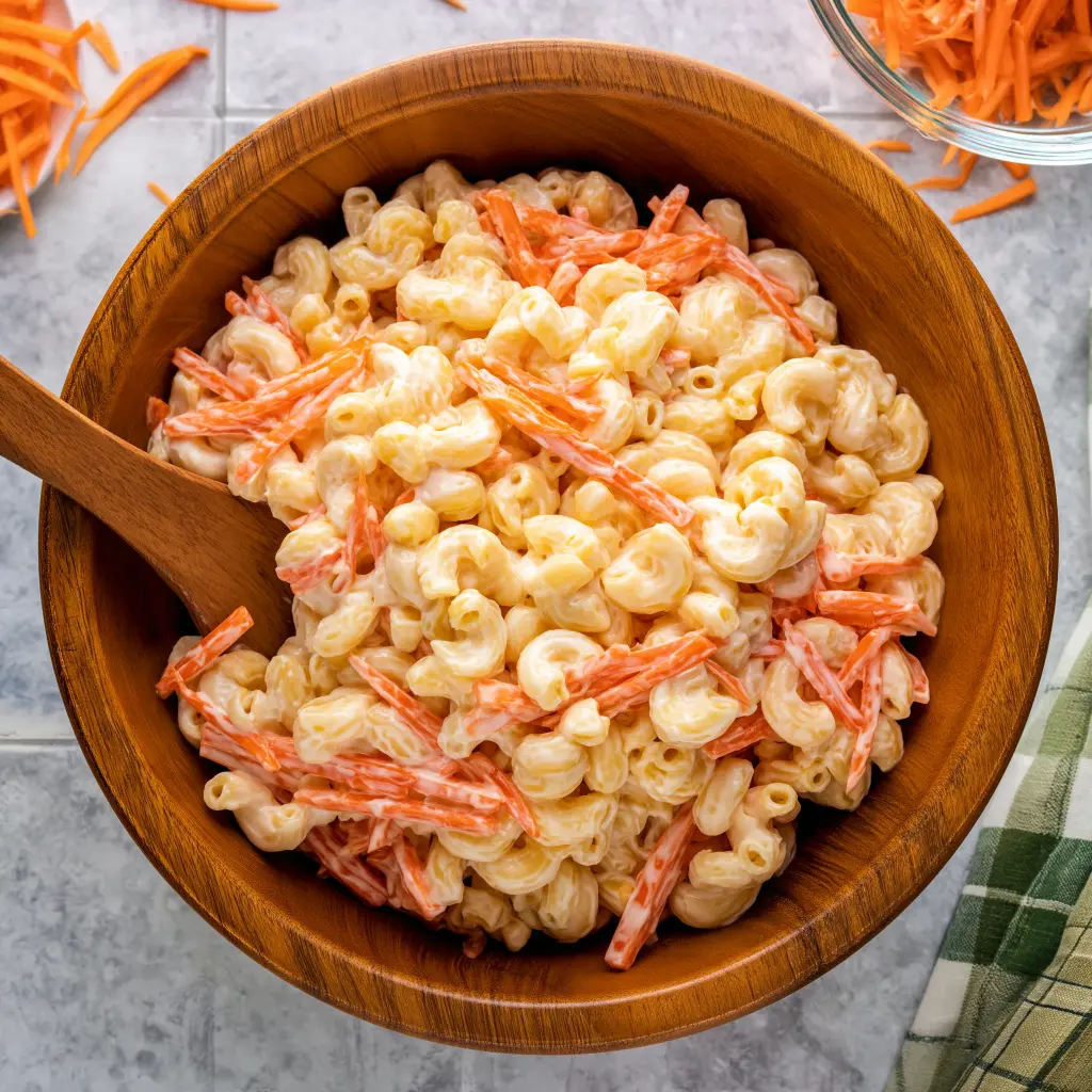 authentic Hawaiian macaroni salad