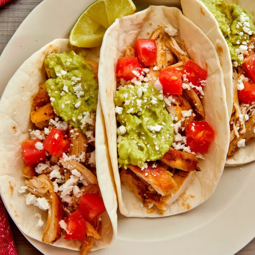 rotisserie chicken tacos