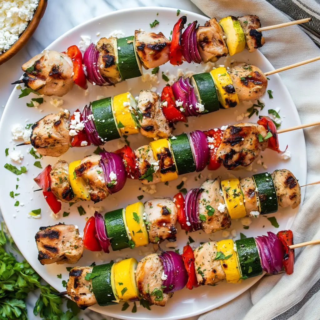 chicken kabobs