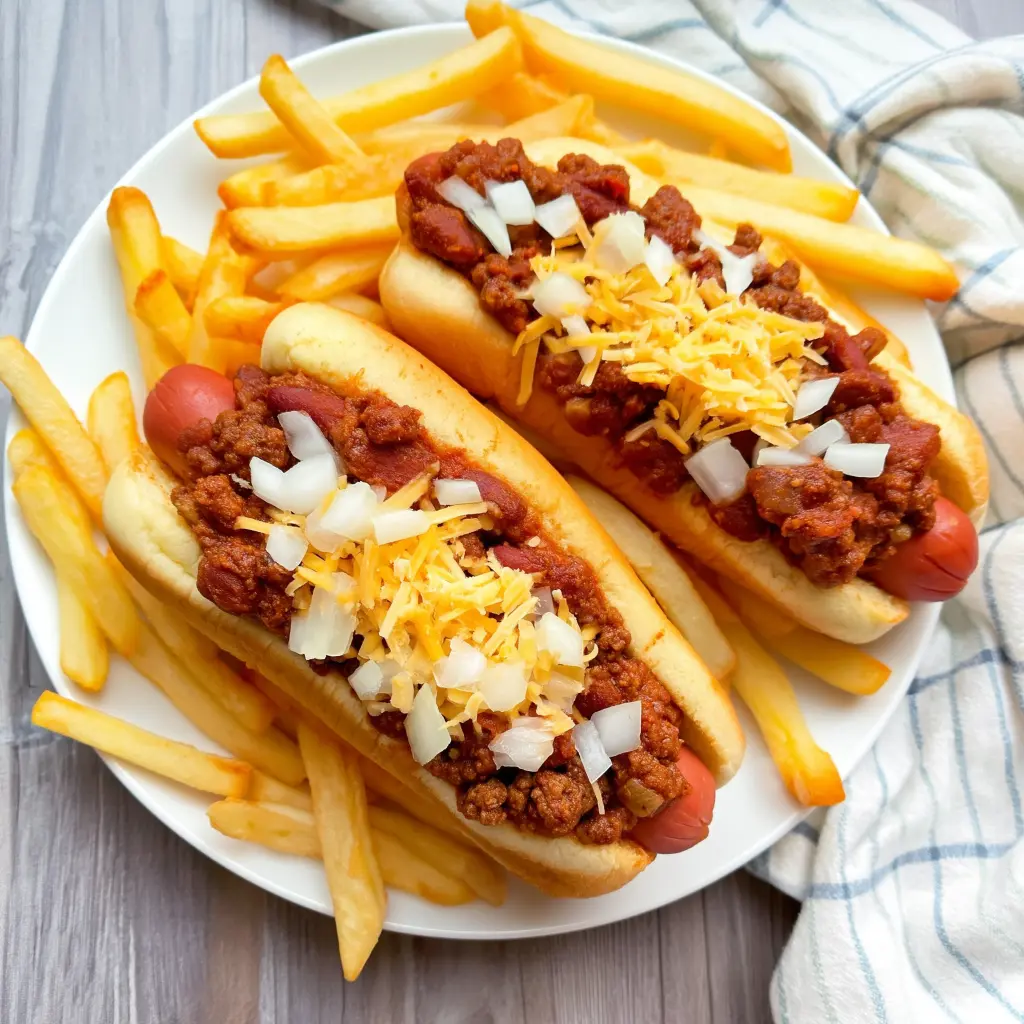 chili cheese dogs