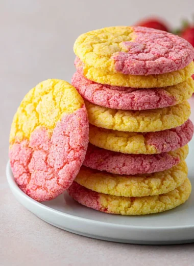 Strawberry Lemonade Cookies